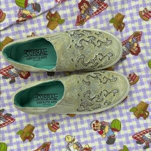 Corral Sparkling Embellished Slip-Ons